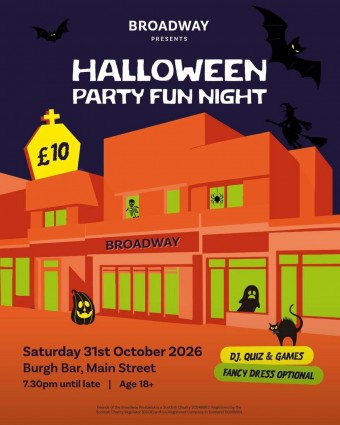 Halloween Party Fun Night - The Burgh Bar, Prestwick